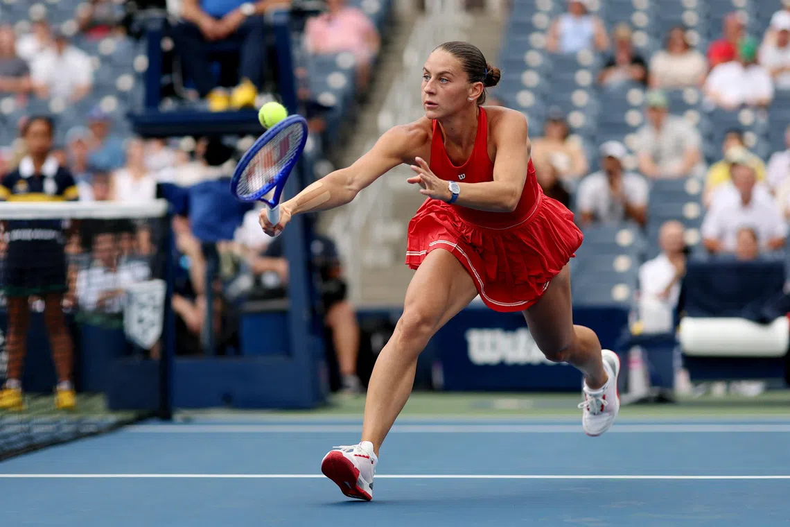 Kostyuk advances to US Open second round with dominant victory