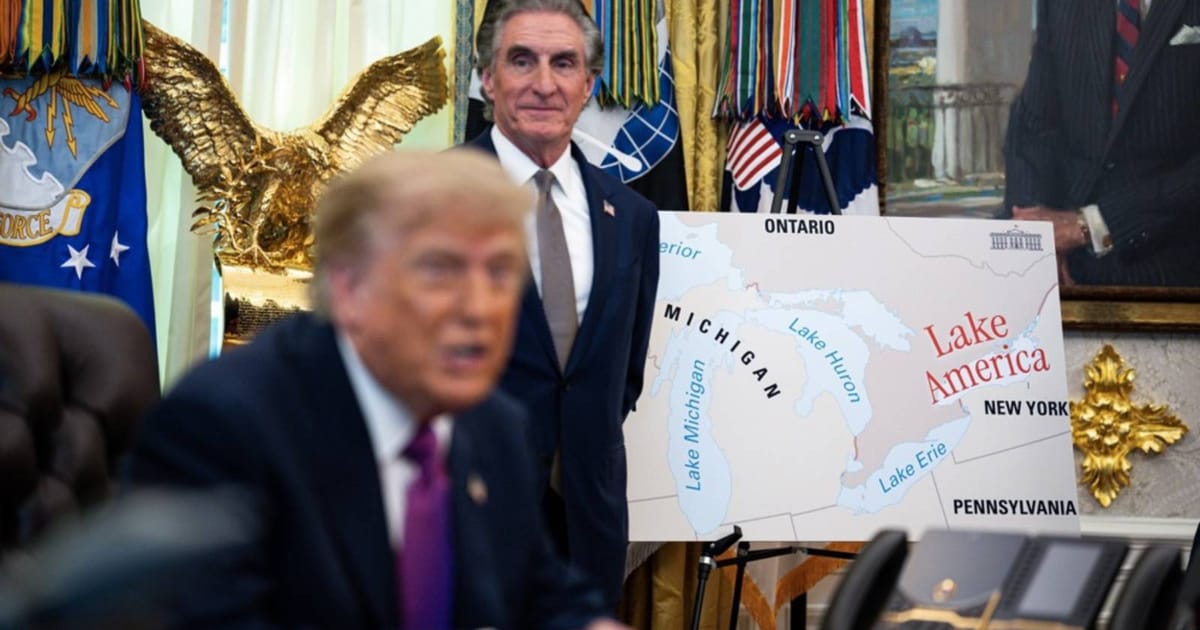 Trump mengarahkan Tasik Ontario dinamakan semula 'Tasik Amerika'