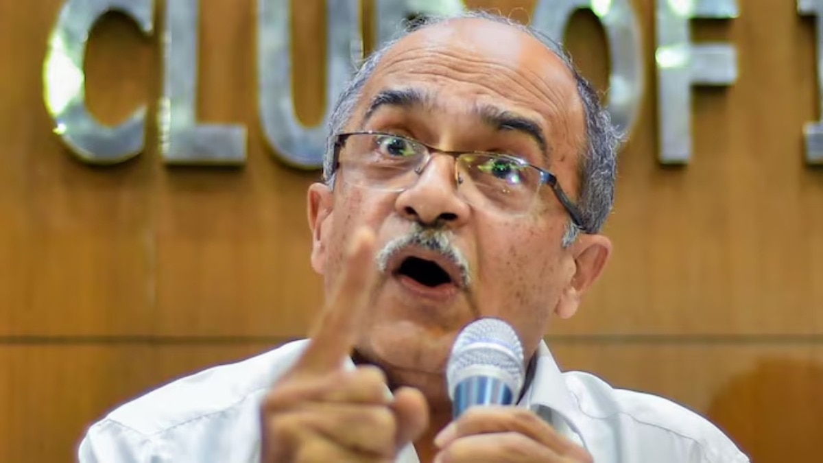 Senior lawyer Bhushans calls for regime change; BJP fires back