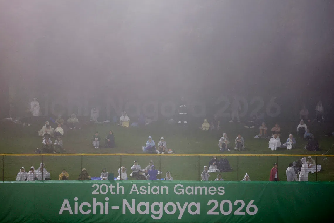 Weather delays force Asian Games organizers to juggle competition schedule