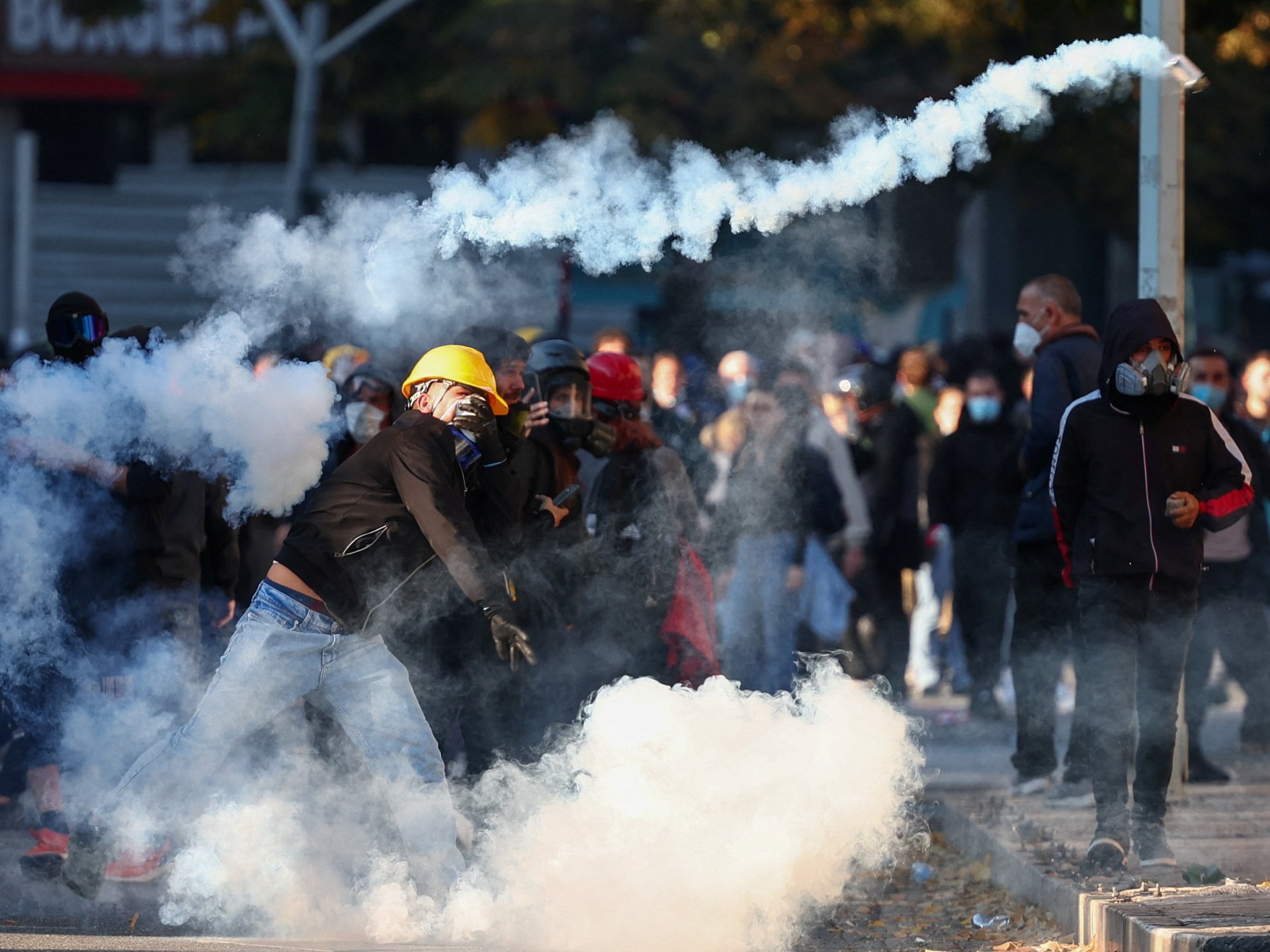 Albania's capital convulsed by sixth consecutive day of anti-government unrest