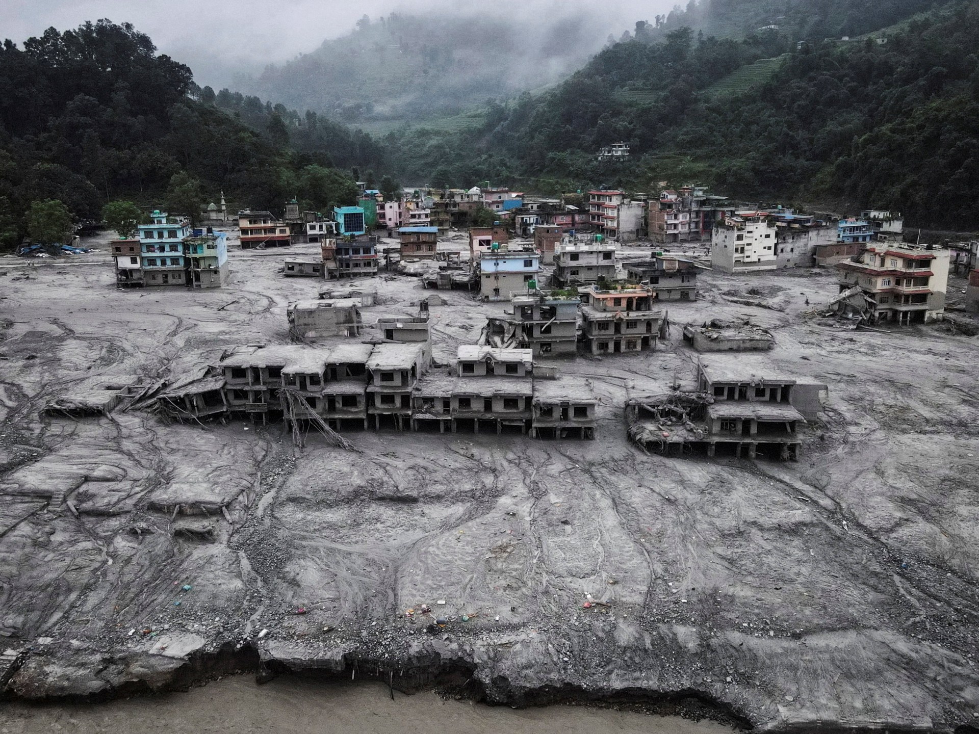 Nepal's devastating floods receive scant international attention and aid