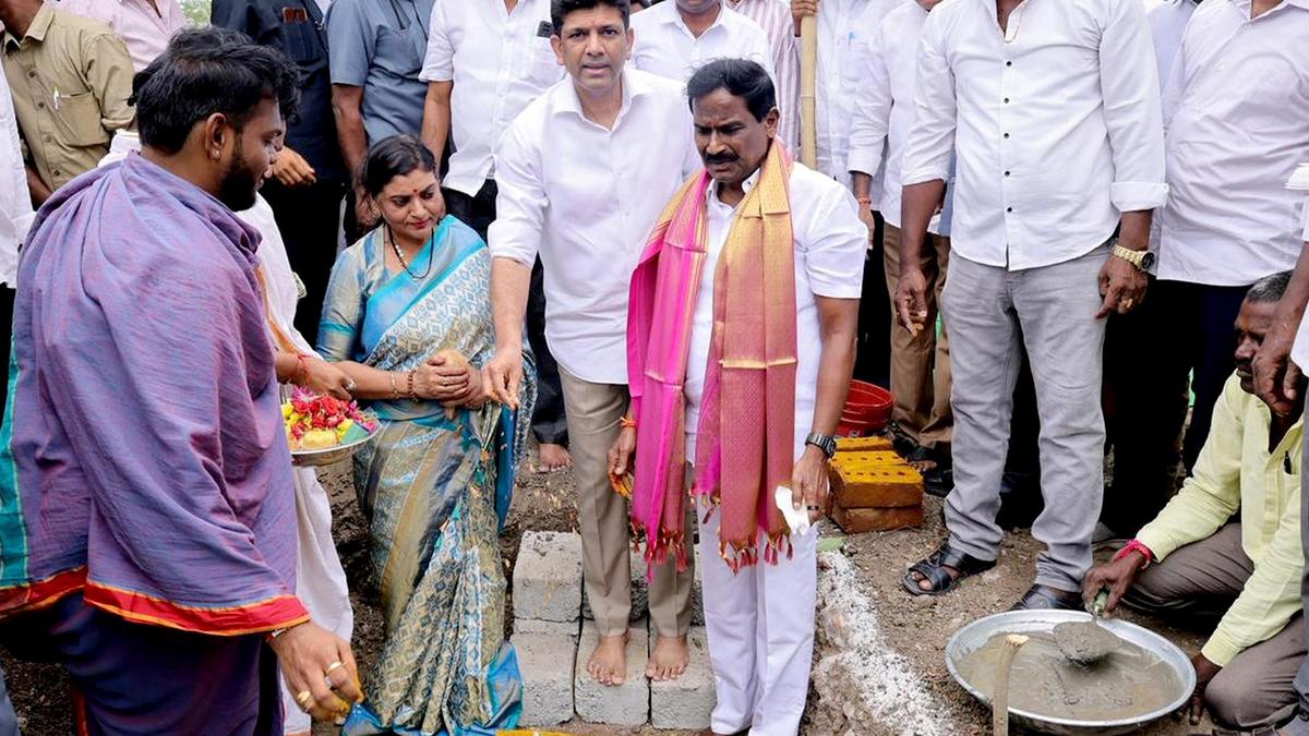 Union Minister inaugurates PHC construction project in Andhra Pradesh