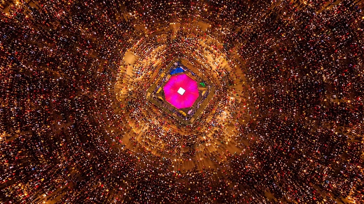 Men don a saree for Garba in two-century-old Gujarati ritual