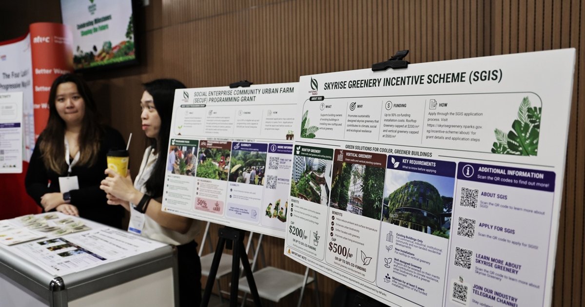 Singapore develops safety standards for rapidly expanding vertical gardens