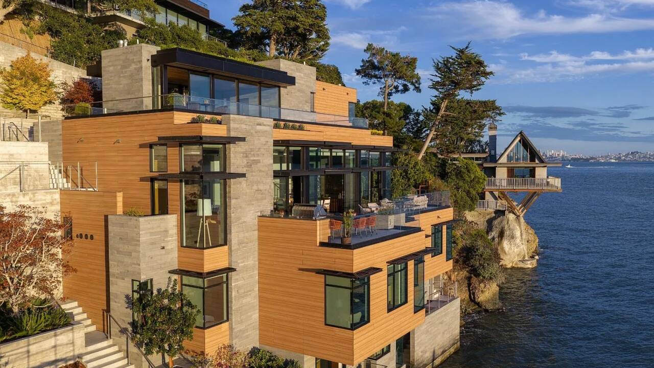 Newly Built California Waterfront Mansion Hits Market at $32 Million