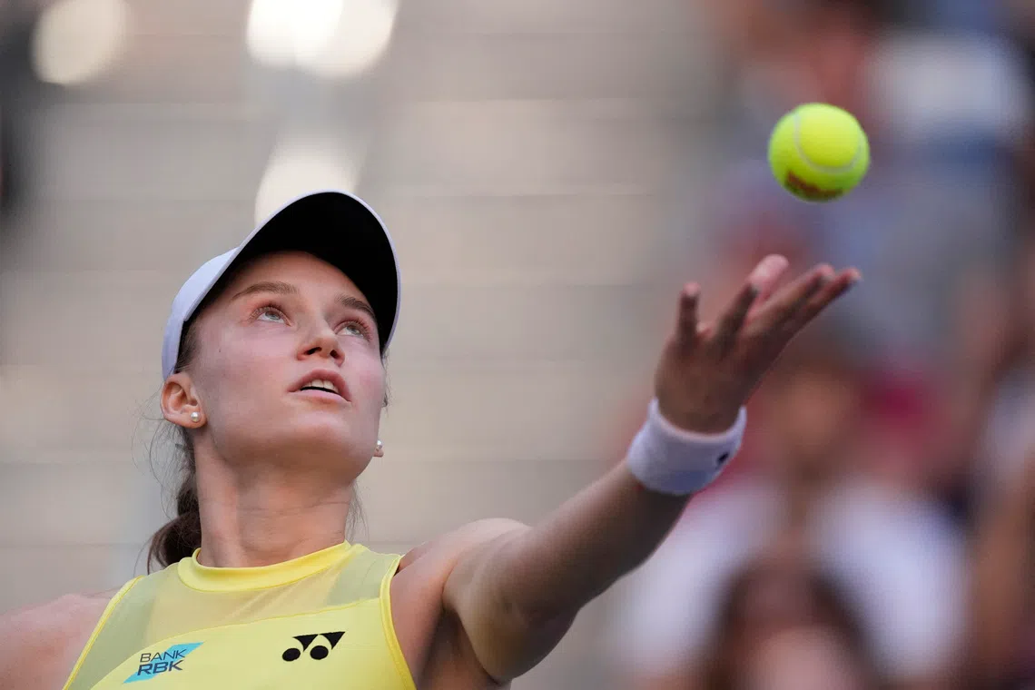 Rybakina's US Open surge puts top ranking within striking distance