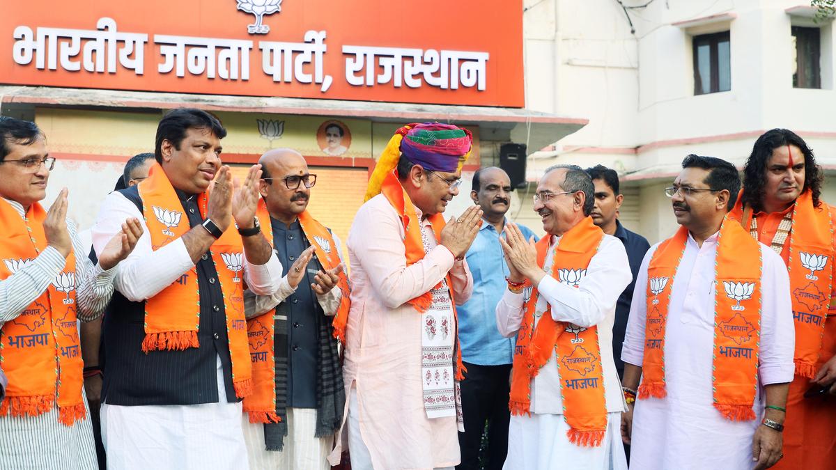 राजस्थान नगर निकाय चुनाव में भाजपा की जीत, कांग्रेस को पीछे छोड़ा