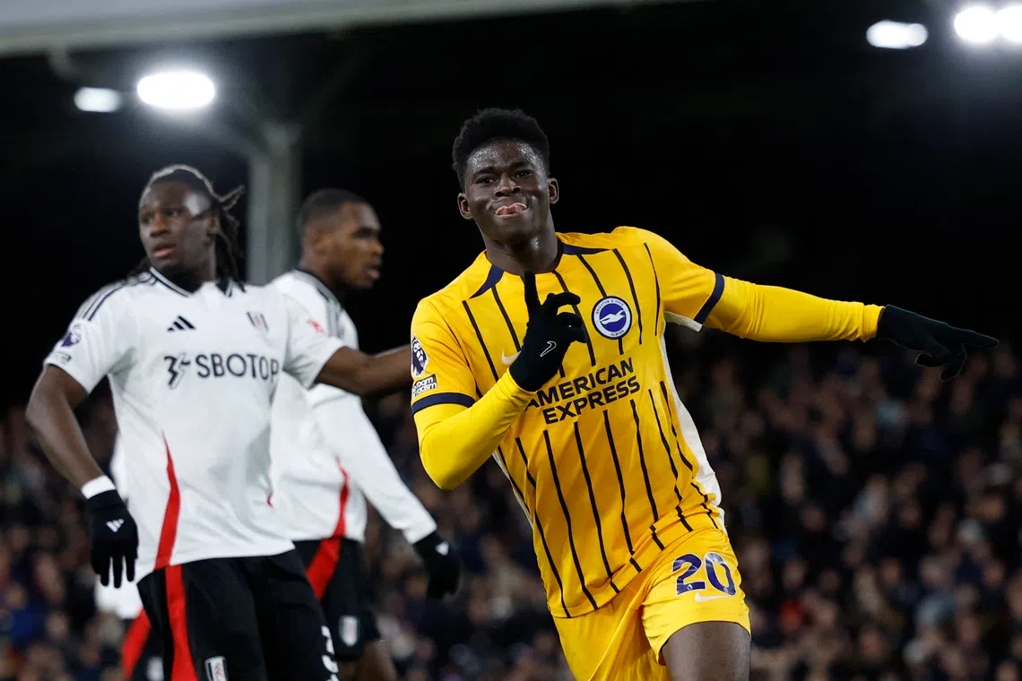 Manchester United land Brighton midfielder Baleba in long-term deal