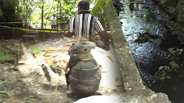 Grenade discovered near residence of SJB parliamentarian Jayawardhana