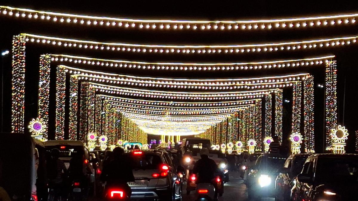 Mysuru transforms into glittering spectacle with Dasara festival lights