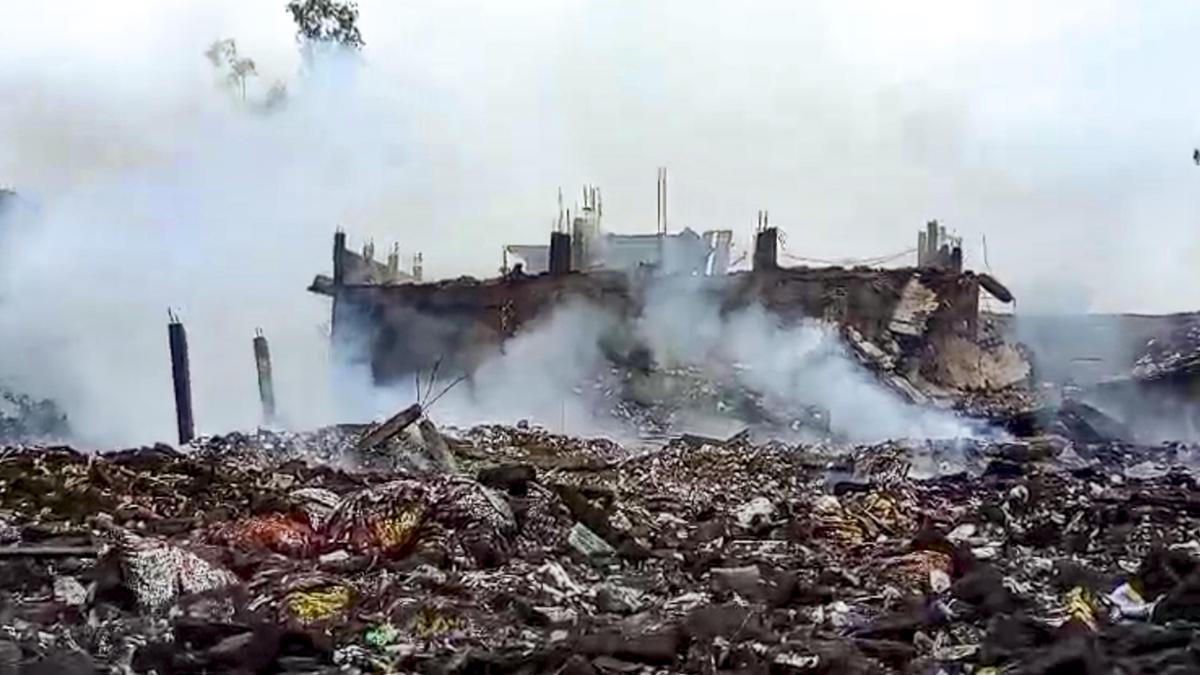 Explosion at U.P. firecracker factory kills at least five workers