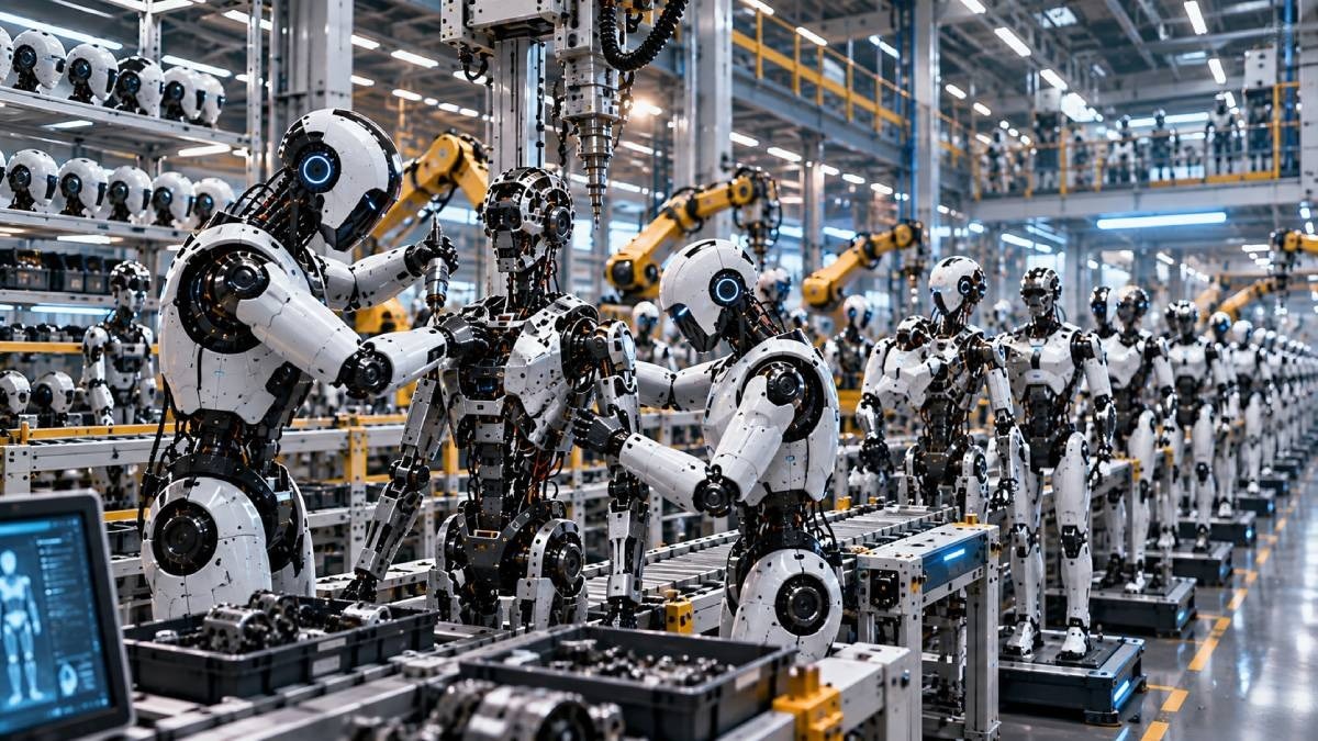 China ramps up humanoid robot production with fully automated factory