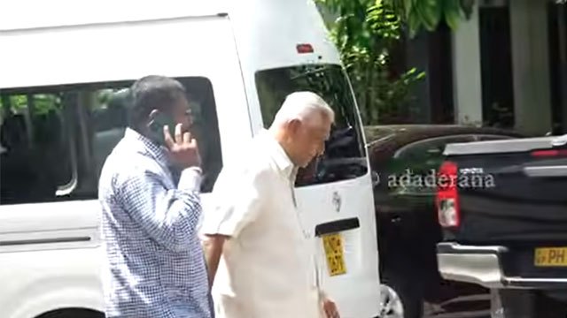 Former Speaker Chamal Rajapaksa Completes Bribery Commission Testimony