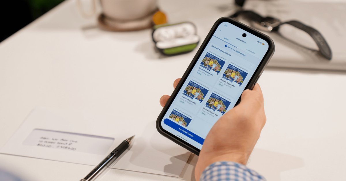 SingPost launches digital stamp trial to streamline local mail services