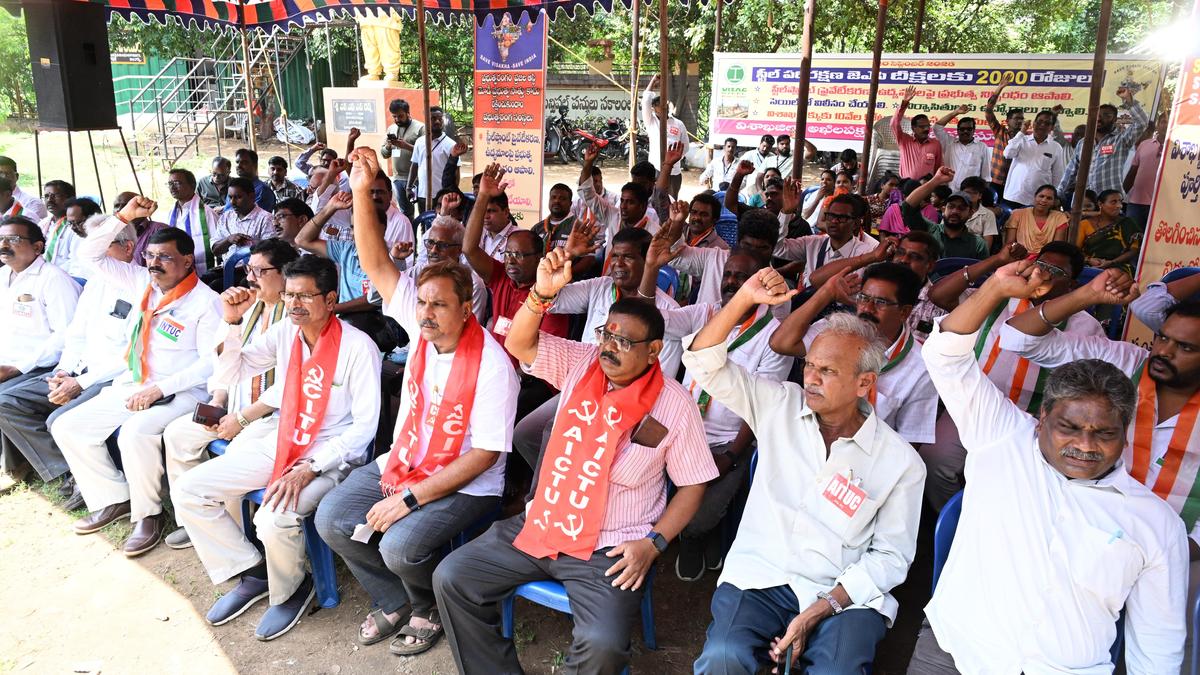 विशाखापत्तनम इस्पात संयंत्र निजीकरण के खिलाफ 2000 दिन का प्रतिरोध