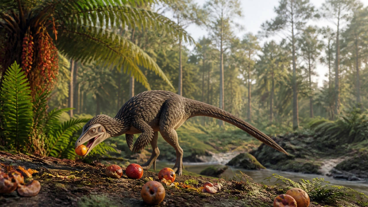 Scientists identify first fruit-eating dinosaur from Cretaceous era