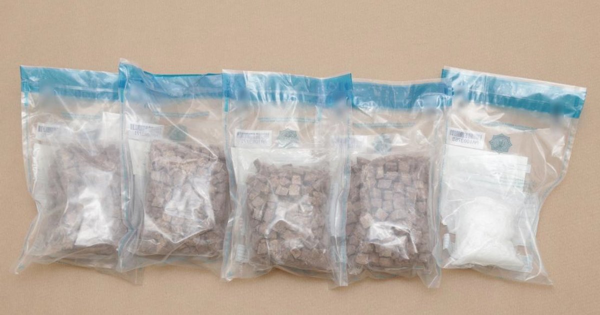 Man arrested at Tuas Checkpoint attempting to smuggle over 2kg of drugs