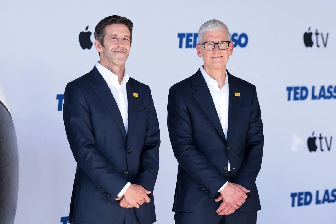 Apple sets compensation targets for new chief Ternus, outgoing Cook