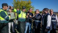 Over 500 passengers aboard when trains collide in central Spain