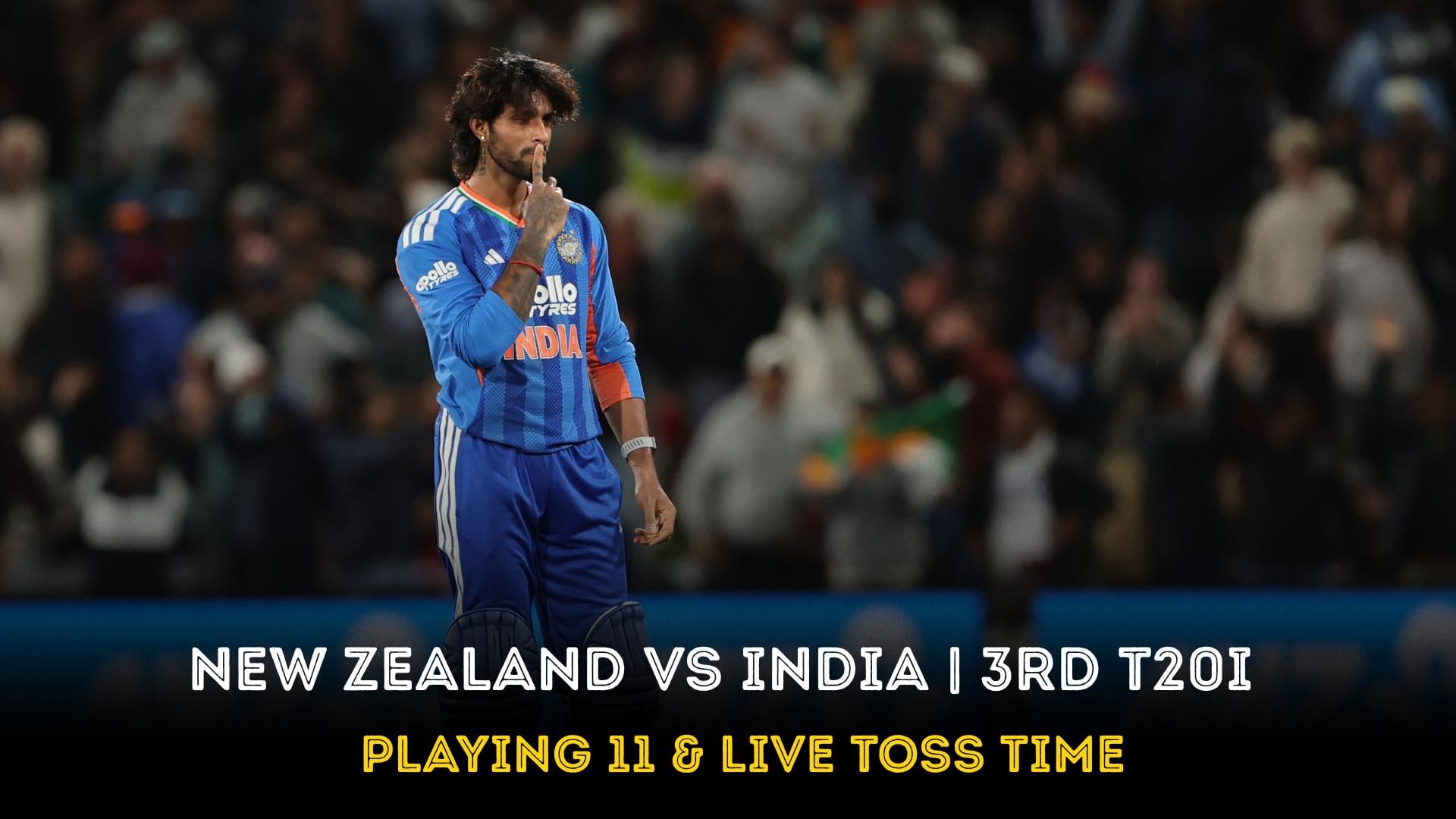 India eyes series dominance in third T20I against New Zealand