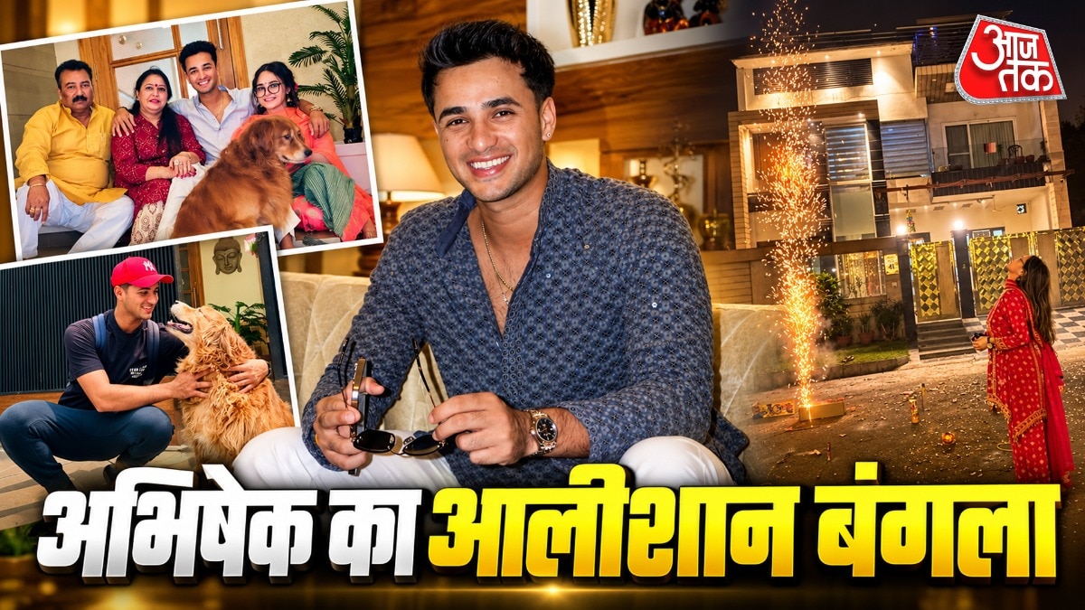 Gen Z Cricket Star Abhishek Sharma's Palace-Like Amritsar Home