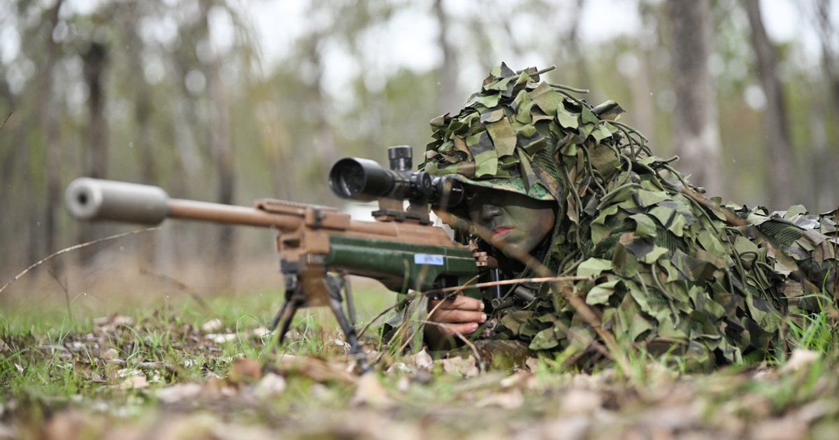 Singapore's first female sniper sharpens combat skills in Australia