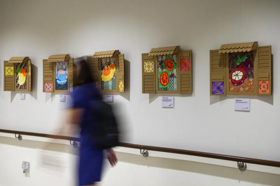 Ngee Ann Polytechnic students use art therapy to aid patient recovery
