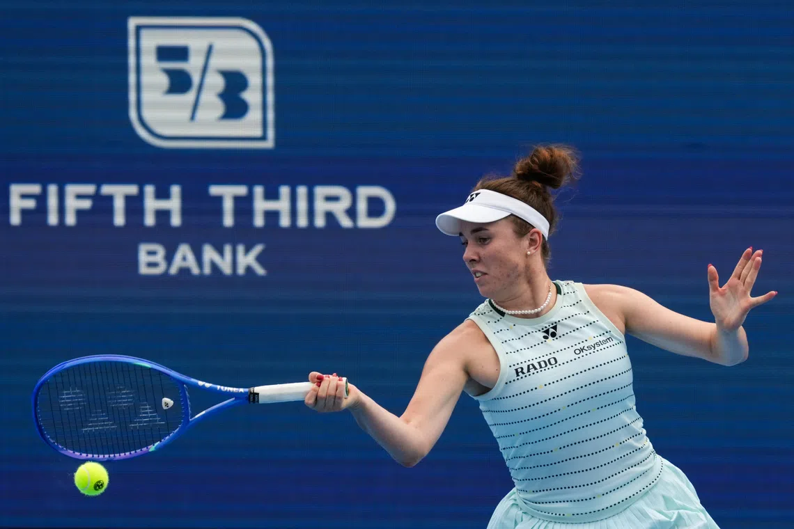 Wimbledon champion Noskova keeps expectations grounded at US Open