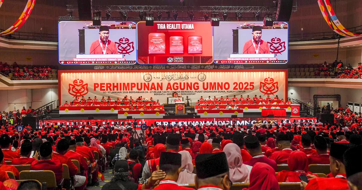 157 Cadangan Dihantar untuk Perhimpunan Agung UMNO Kali Ini