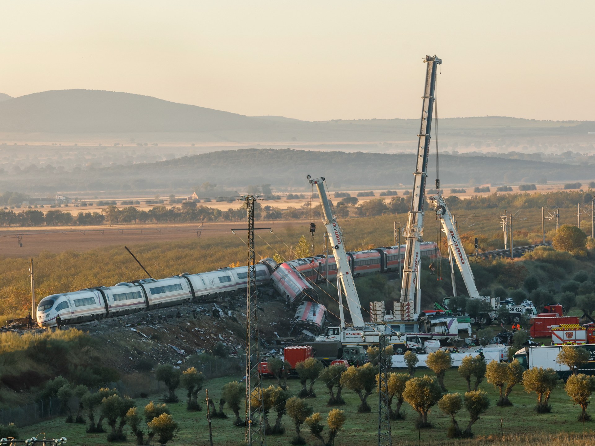 Spain grapples with second high-speed rail crash as signalling failure blamed