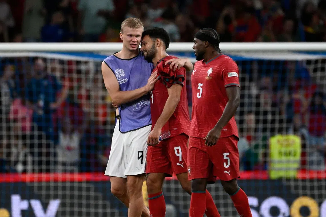 Portugal advances to Nations League quarter-finals with Norway victory