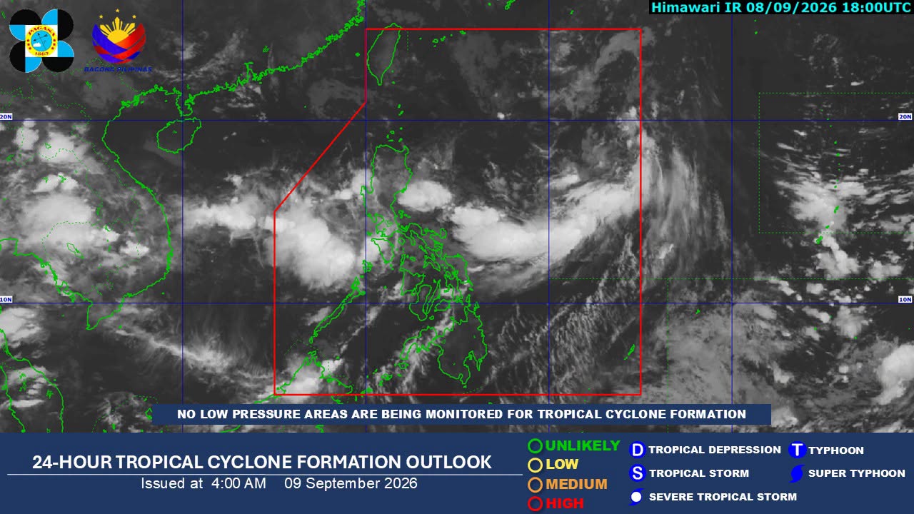 Southwest monsoon, tropical depression to bring rain across Luzon, Visayas