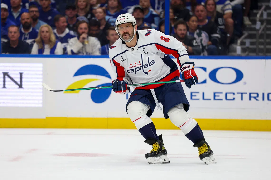 Hockey legend Ovechkin announces retirement after 2026-27 season