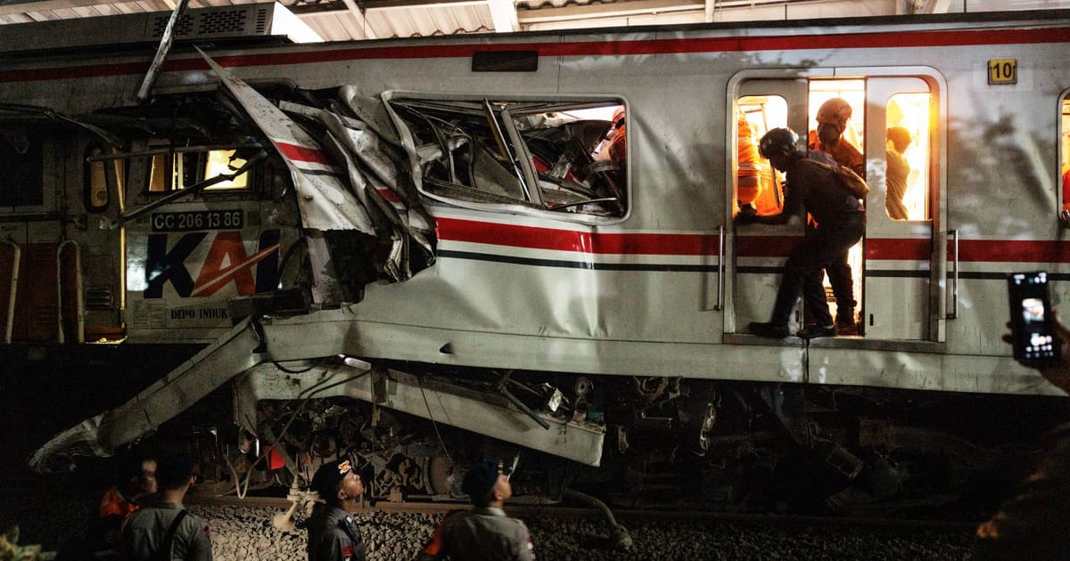 Masalah Isyarat dan Komunikasi Punca Perlanggaran Kereta Api Indonesia