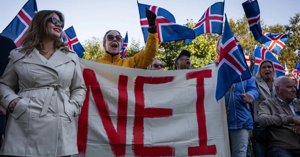 Iceland mengundi semula mengenai kemasukan ke Kesatuan Eropah