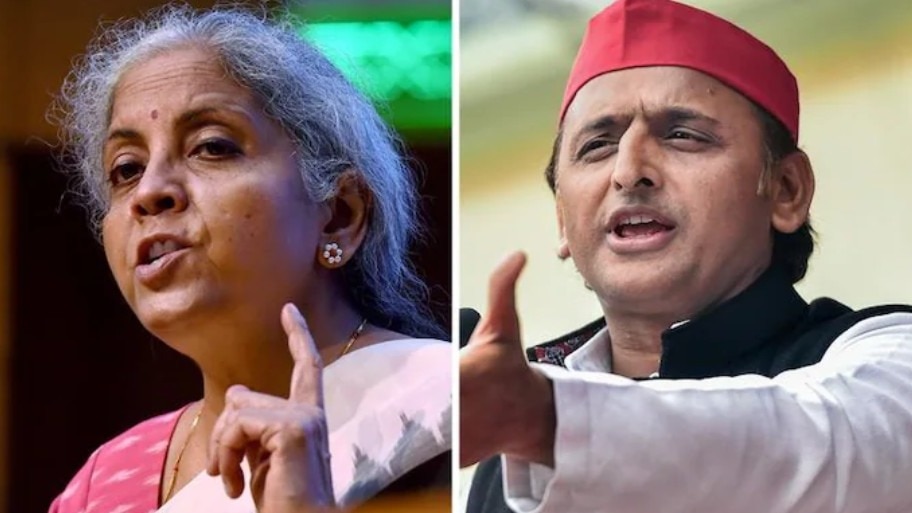 बैंकिंग पर अखिलेश के 12 सवाल, सीतारमण ने हार का डर बताया