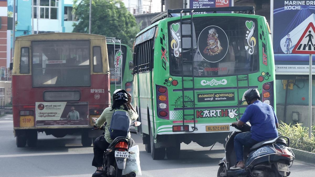 Kerala private bus operators threaten strike over free travel scheme losses