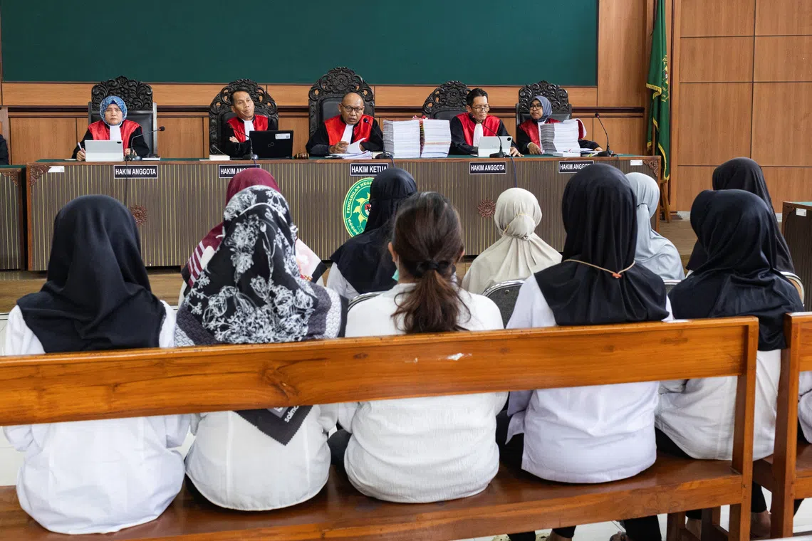Indonesian court opens trial of childcare workers in abuse allegations