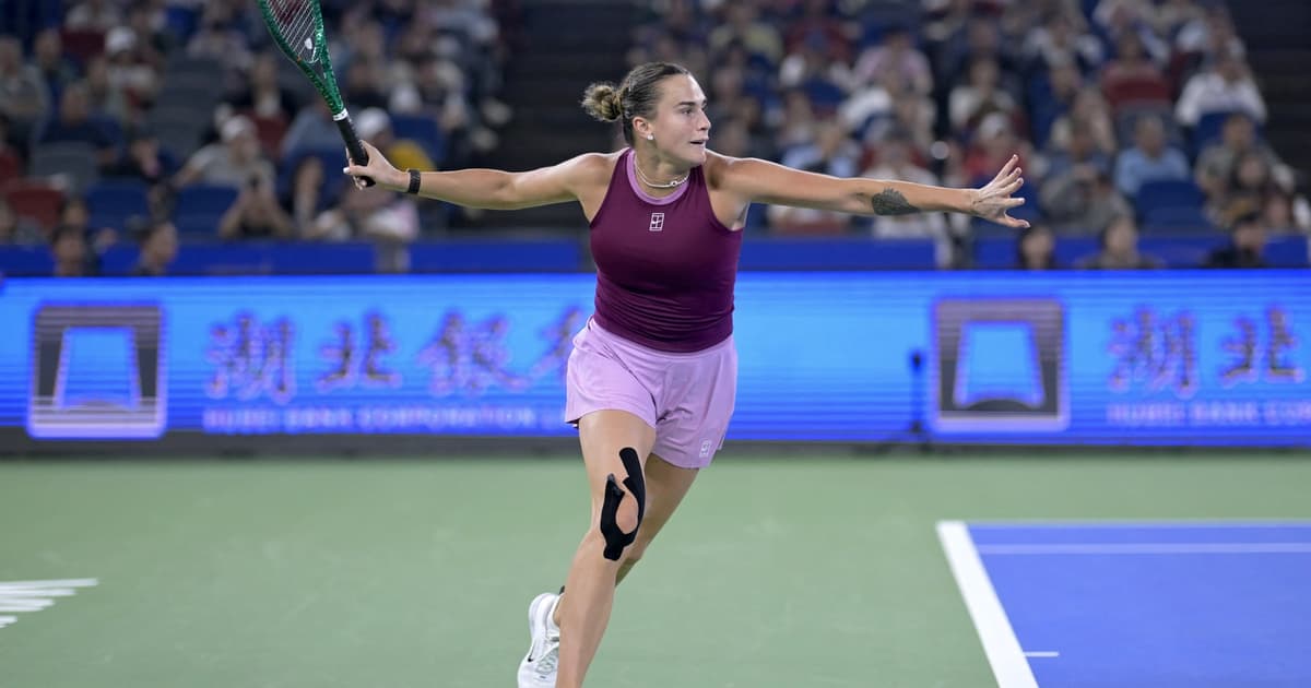 Top seed Sabalenka knocked out in second round at Wuhan Open