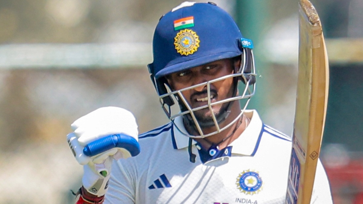 Sudarshan eyes opening slot with strong showing against Australia-A