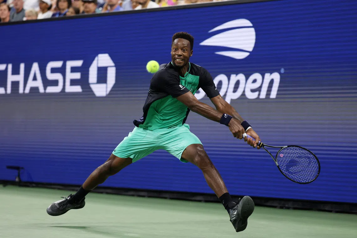 Rising American Tien ends Monfils' Grand Slam tenure at US Open