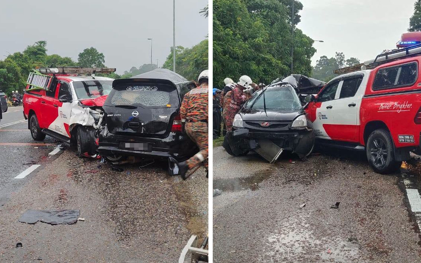 Three family members killed in collision on Terengganu trunk road