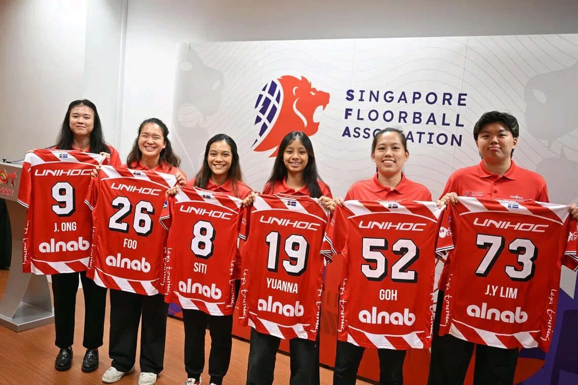 Seven Singapore Floorballers to Train with Swedish Elite Club