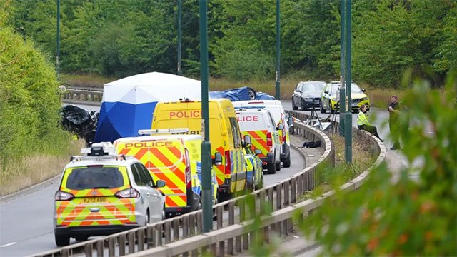 Seven killed in UK crash involving wrong-way vehicle and police car