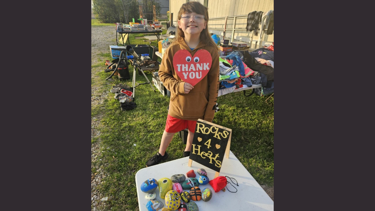 American boy raises $20,000 for heart disease research through creative sales