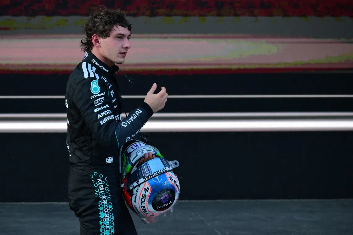 Antonelli aims to reclaim form as F1 championship heads to Malaysia