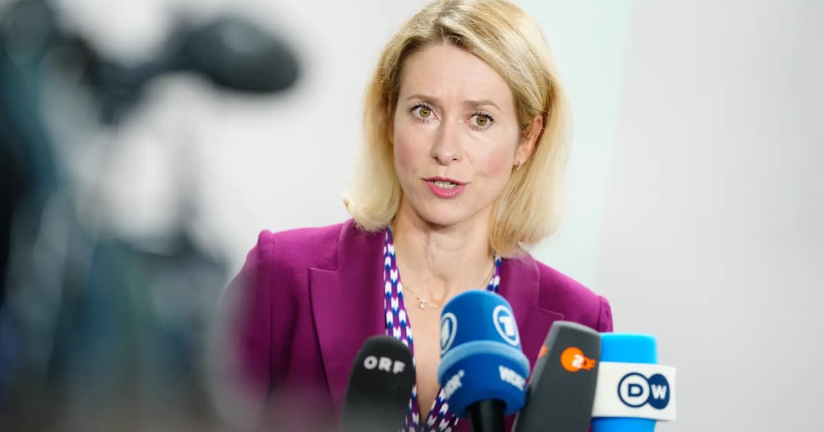 EU must maintain Russia sanctions to starve Moscow of funds, says Kallas