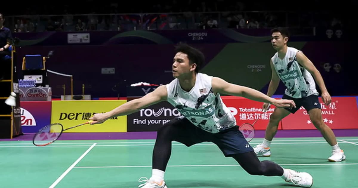 Pasangan Sze Fei-Izzuddin Tersingkir di Suku Akhir Kejuaraan Dunia