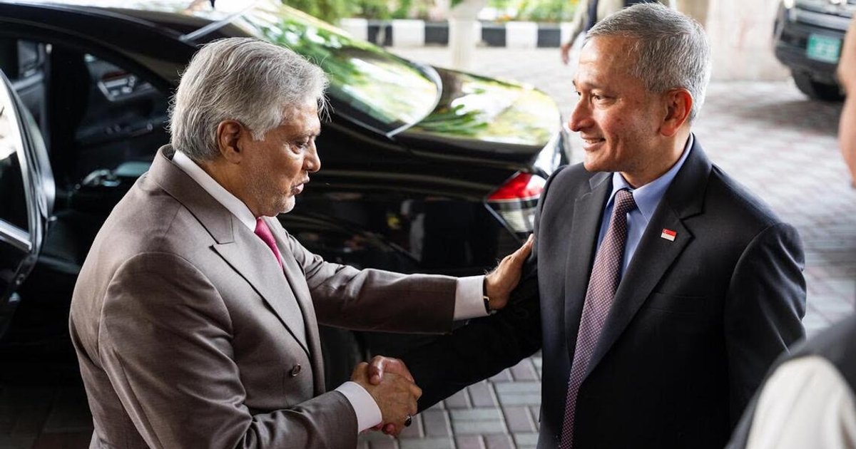 Singapore FM breaks two-decade diplomatic ice with Pakistan visit